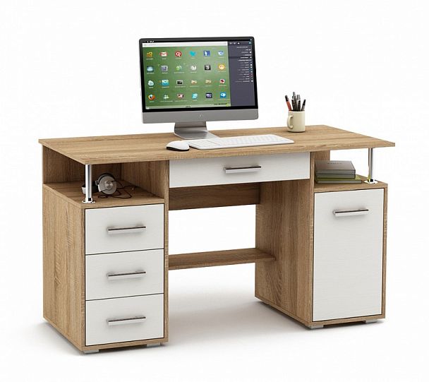 Стол письменный Амбер-7Я - Вид 1