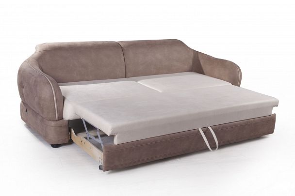 Napoli (Неаполь) диван-кровать прямой, замша - Вид 8