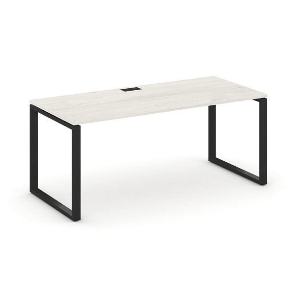 Style Project Direct Direct Стол письменный SN-6O.SR-014.M Дуб Наварра/Металл Черный 1580*700*750 - Вид 1