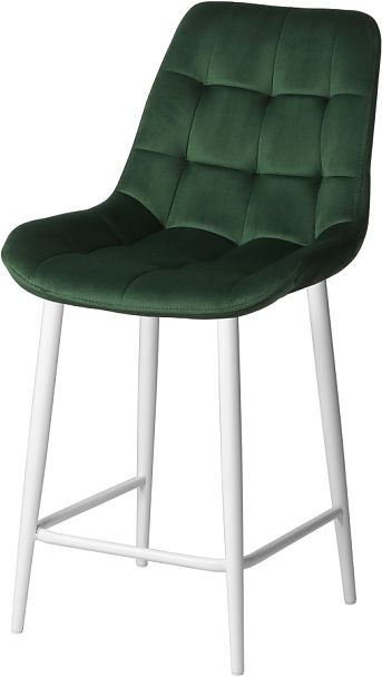 Комплект полубарных стульев Эйден, Confetti deep forest/белый, 4 шт. - Вид 1