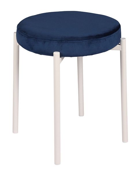 Комплект табуретов Кен, Confetti blue/белый, 3 шт. - Вид 1