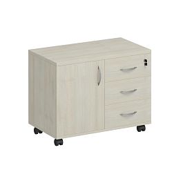 Тумба сервисная с ящиками Комфорт КФ К.306 ДШ дуб шамони - Фото предпросмотра