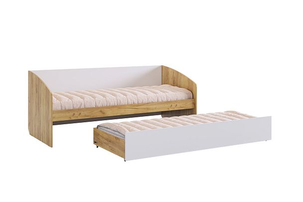 Форсаж Кровать MKF-07.2725 дуб крафт золотой/белый - Вид 7