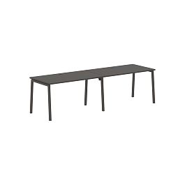 Стол 2-х местный ELWST 2780 Мокко/Мокко 2726х800х750 EDIS - Фото предпросмотра