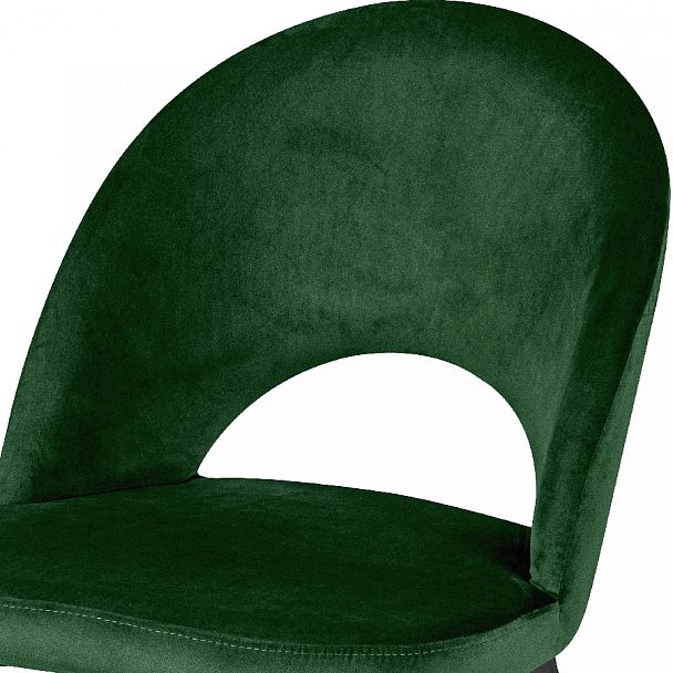 Стул кухонный Рэди зеленый велюр/черный - Вид 6