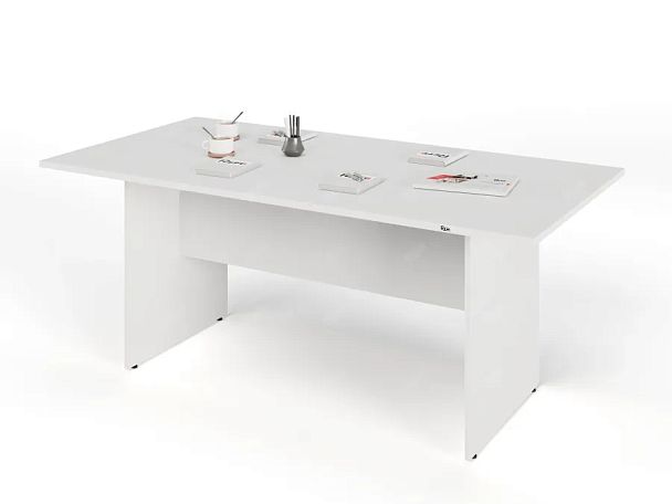 ЛАЙТ / LIGHT RLG009-18x9 Конференц-стол 180x90x75 Белый - Вид 3