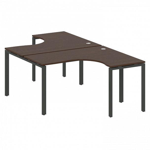 Рабочая станция "Metal System" БП.РАС-СА-2.3 венге/антрацит - Вид 1