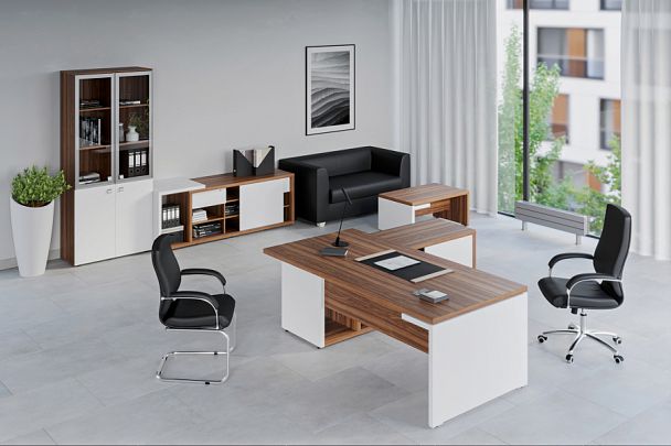 Креденция тип 2 Zion 150x57x65 дуб шамони светлый - Вид 12