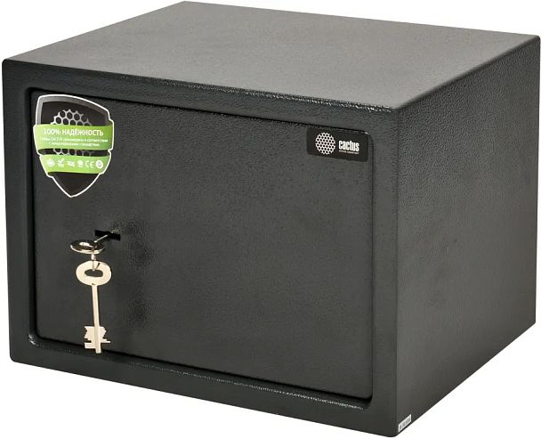 Сейф мебельный Cactus CS-SF-K25 взломостойкий 250x350x250мм ключевой - Вид 1