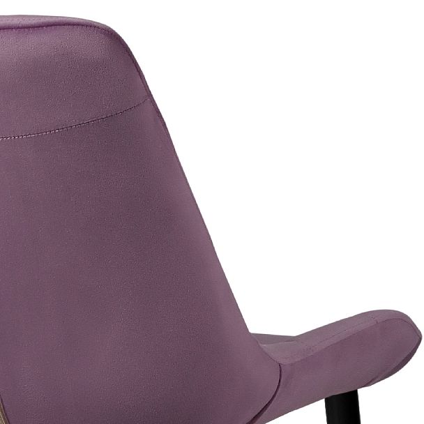 Комплект барных поворотных стульев Эйден, Confetti lilac/черный, 4 шт. - Вид 9