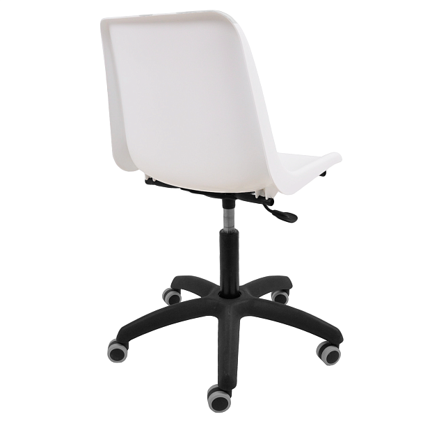 Кресло Vicenza SW крестовина черная, белый, РП+ИК - Вид 4