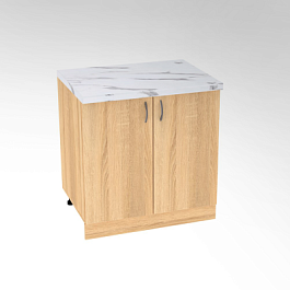 Шкаф-стол рабочий 2-х дверный - Фото предпросмотра