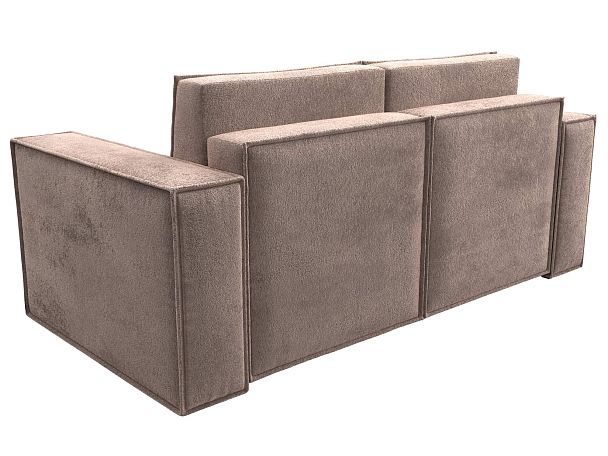 Диван прямой Куба мини Велюр бежевый - Вид 6