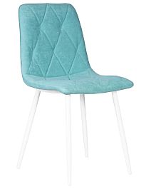 Стул обеденный DOBRIN CHILLY ROMBO (Тиффани Simple 51, основание белый) - Фото предпросмотра