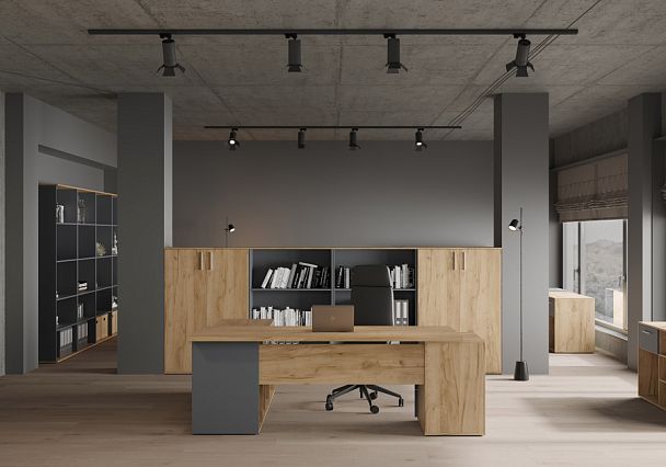 Стол-приставка Zion Light 120x60x75 дуб крафт золотой - Вид 2