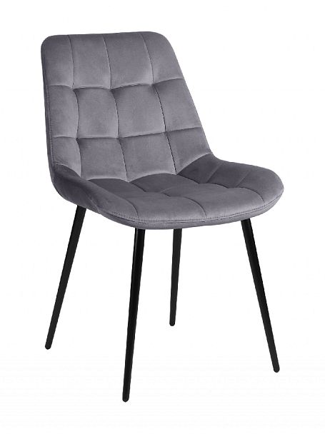 Комплект стульев Эйден, темно-серый H15/черный, 2 шт. - Вид 3