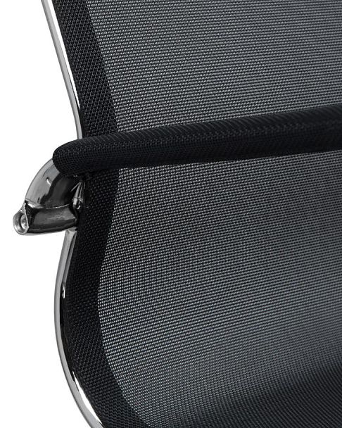 Офисное кресло для персонала DOBRIN CARTER (чёрный) - Вид 7