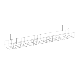Кабель-канал сетчатый широкий KK-S-100 Металл Антрацит 1005*181*154 - Фото предпросмотра