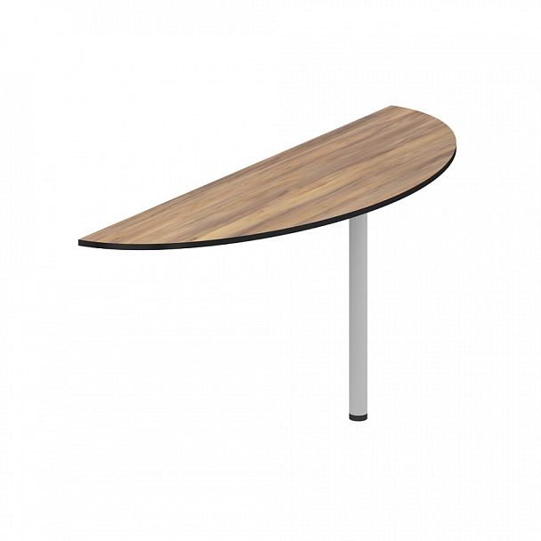 Брифинг приставка, столешница 18 мм "Логистика"  ПК-ЛОГ-ПР163Х50-В1-1078 таксония медовая+черный - Вид 1