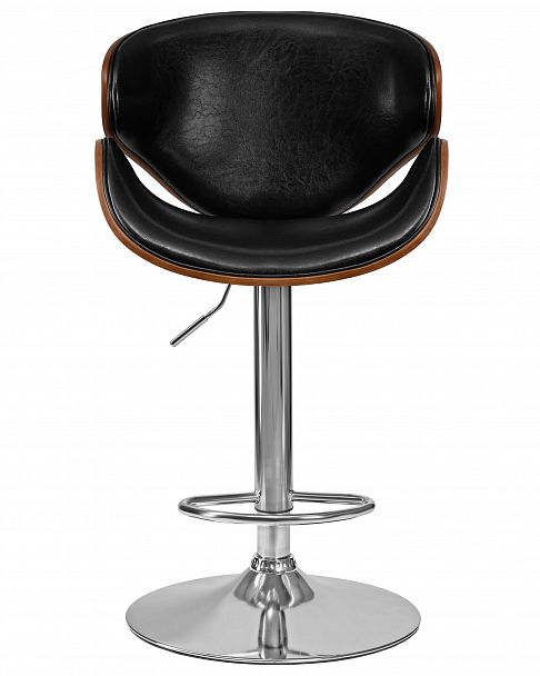 Стул барный DOBRIN KARTER (коричневое дерево, чёрный) - Вид 6