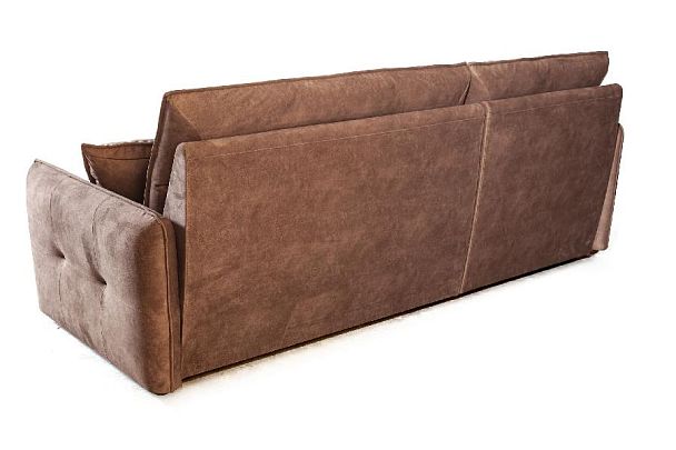 Rio диван-кровать с шезлонгом, замша camel - Вид 3