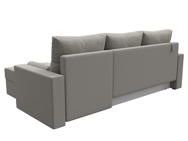 Диван угловой Верона Лайт правый угол Рогожка бежевый - Вид 6