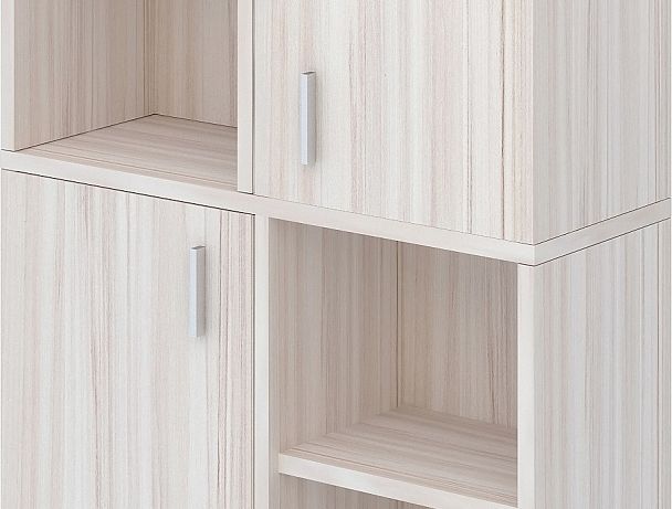 Стеллаж комбинированный Домино ПУ-30-2 Карамель - Вид 2