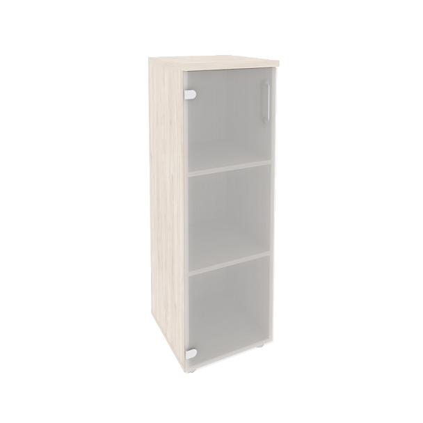 Onix Шкаф средний узкий левый O.SU-2.4 (L) Денвер светлый 400*420*1207 - Вид 1