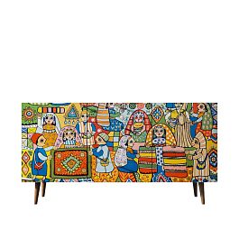 Комод Berber с ящиками 1 принт арт BB14/Print_01 - Фото предпросмотра