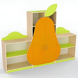 Стенка Груша МСН-032 - Фото предпросмотра