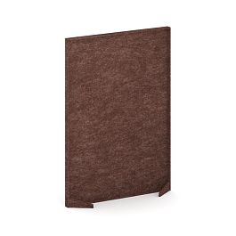 AcustiX Напольная прямая перегородка VE.NPP-100.14 Молочный Шоколад 1000*400*1400 - Фото предпросмотра