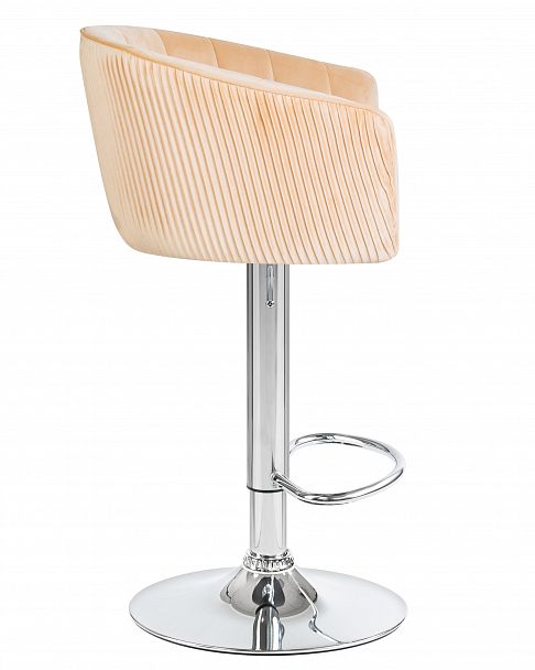 Стул барный DOBRIN DARCY (песочный велюр (1922-3)) - Вид 3