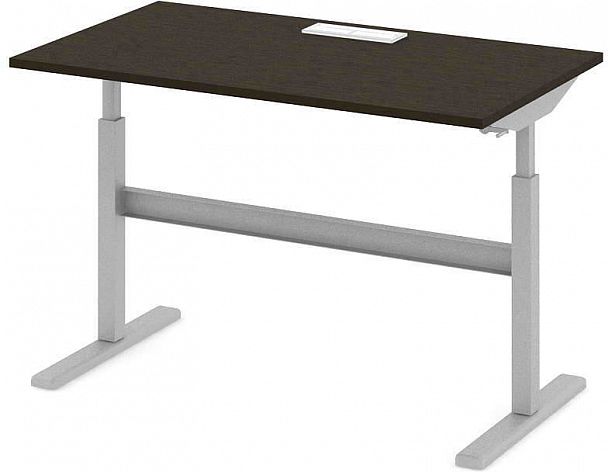 Стол офисный рабочий "Трансформер" ПК-ТРС-СТ140Х80КК/МРМ-В1-179 дуб ферраре - Вид 1