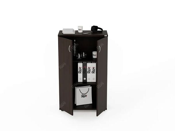 ЛАЙТ / LIGHT RLG035-70x35 Шкаф 3 полки 70x35x113 Венге - Вид 2