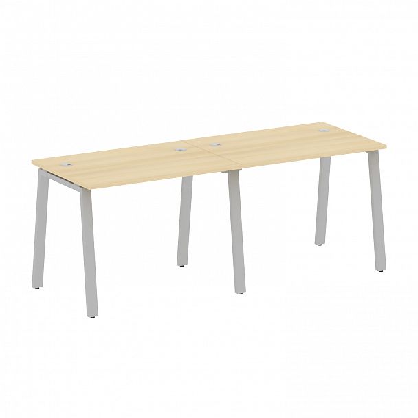 Рабочая станция "Metal System" БА.СМ-2.1 акация/серый - Вид 1