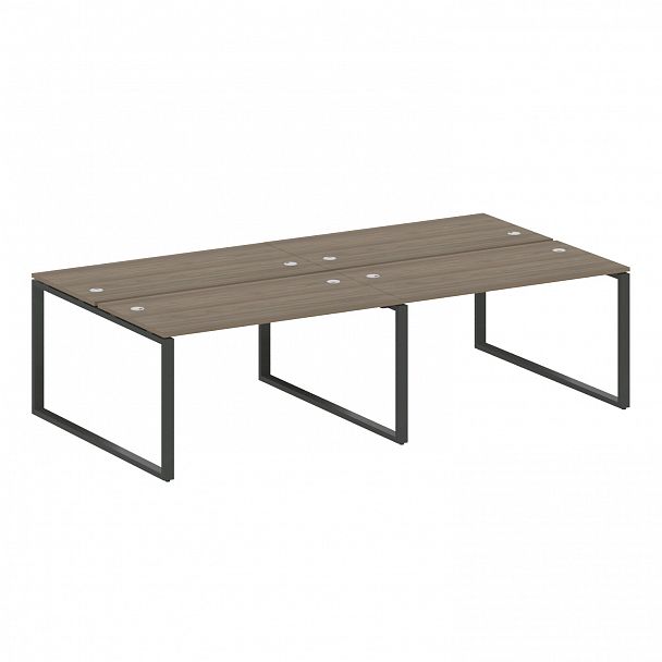 Рабочая станция "Metal System" БО.СМ-4.3 вяз/антрацит - Вид 1