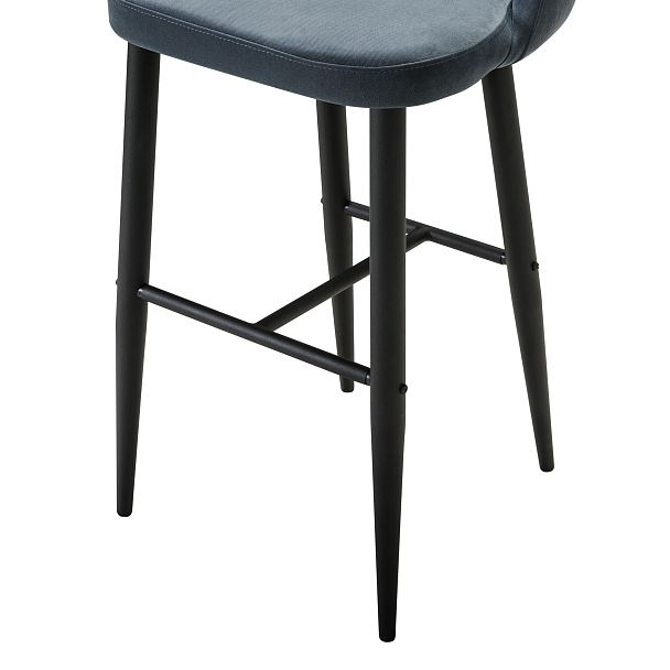 Стул Бар.Lars Diag grey/черный - Вид 5