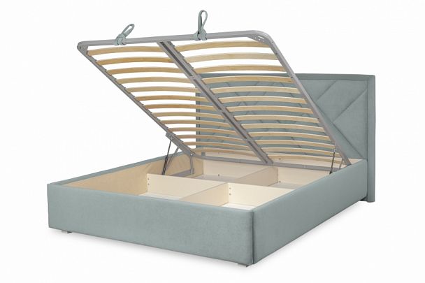 Кровать «Сидней», 180 светло-серая - Вид 3