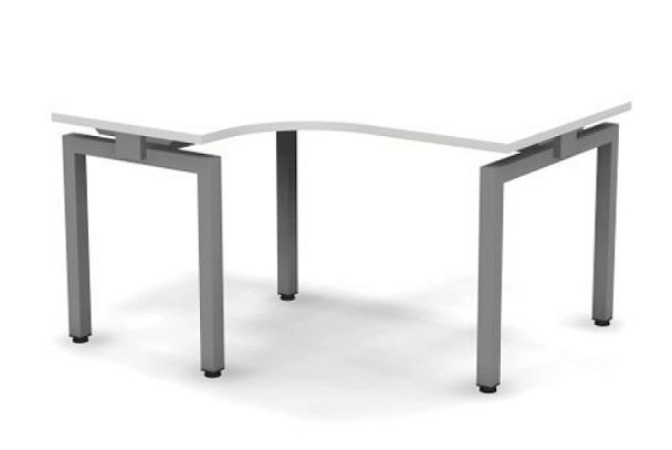 EUROPE/ЕВРОПА RE020-158х120 Стол угловой левый 1580x1200x750 Белый - Вид 1