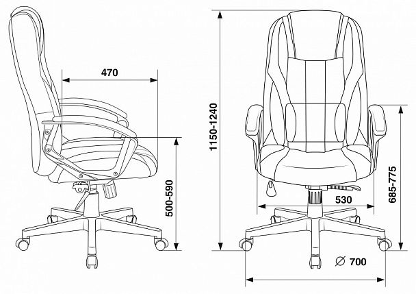 Кресло игровое ZOMBIE 9 - Вид 10