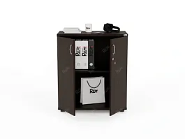 UNITY РШ3-12 ВЕНГЕ Закрытый шкаф Прямой 730x380x832 - Фото предпросмотра