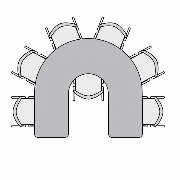 Стол "Подкова" - Вид 3