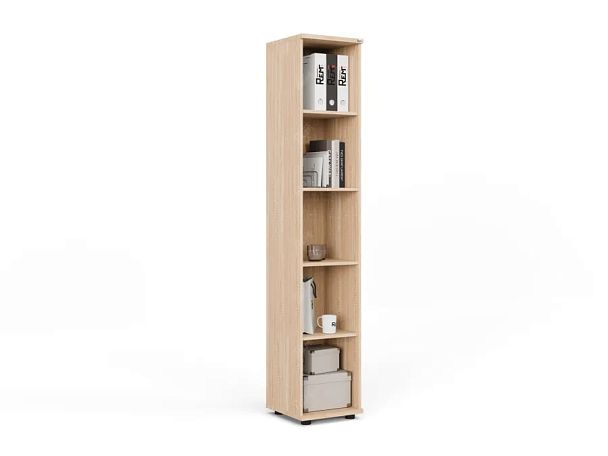 ЛАЙТ / LIGHT RLG026-35x35 Узкий стеллаж 35x35x183 Дуб Сонома - Вид 4