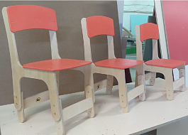 Стул регулируемый Фанера ДСУ-53 гр.1-3 - Фото предпросмотра