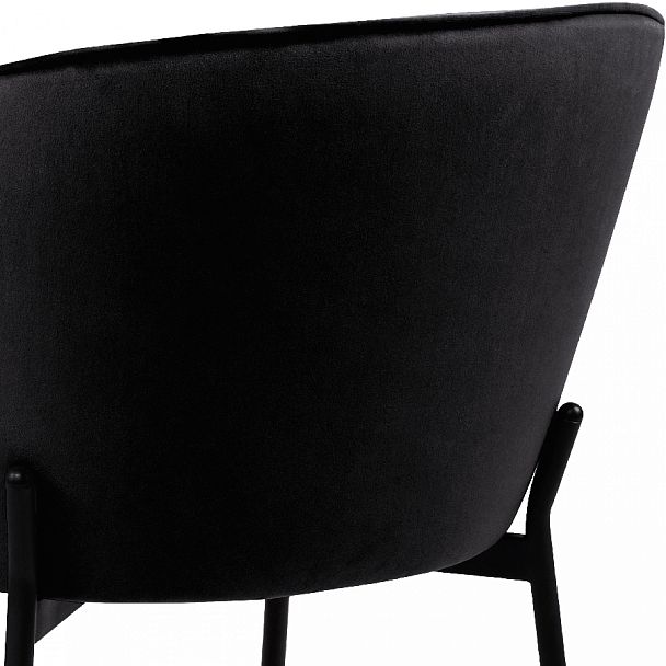 Комплект кухонных стульев Миэль черный велюр/черный, 4 шт. - Вид 10