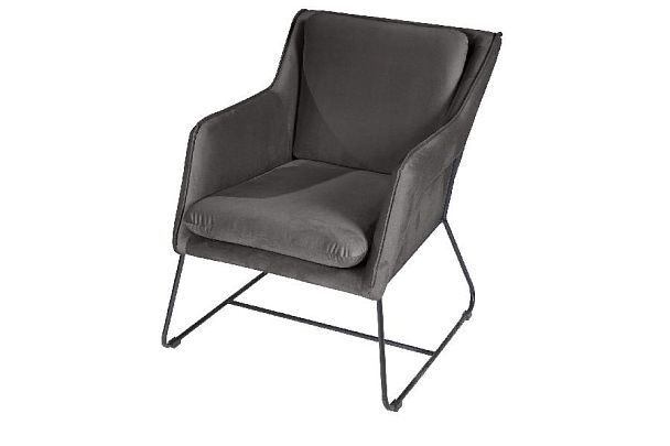 Кресло Alex, бархат антрацит 14 - Вид 6