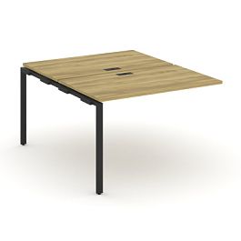 Concept Двойной наборный элемент рабочей станциии CN.DNRS-002 Дуб Винченцо/Металл Черный 1180*1480*750 - Фото предпросмотра