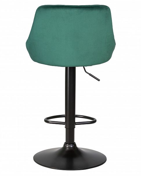 Стул барный DOBRIN LOGAN BLACK (зеленый велюр (MJ9-88)) - Вид 5