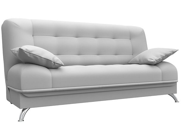 Диван Книжка Анна (полностью экокожа белая) - Вид 1