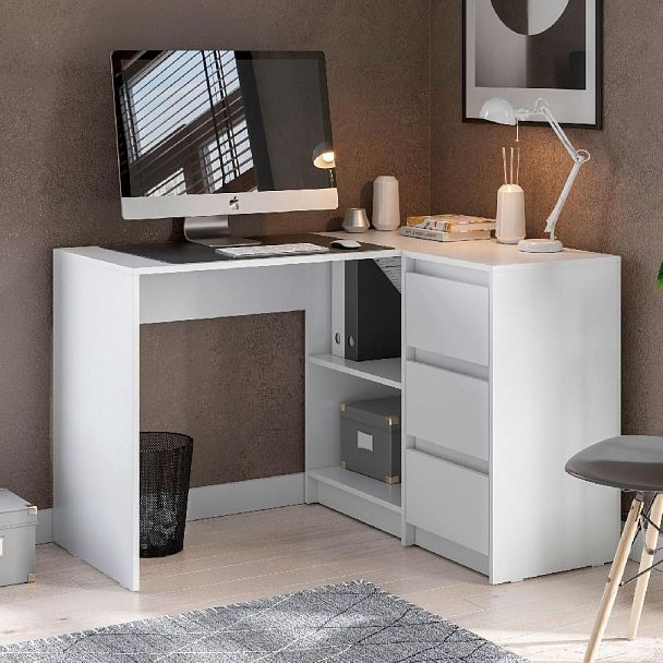 мс Айден СТП06-900 белый ЛДСП/белый ЛДСП - Вид 3